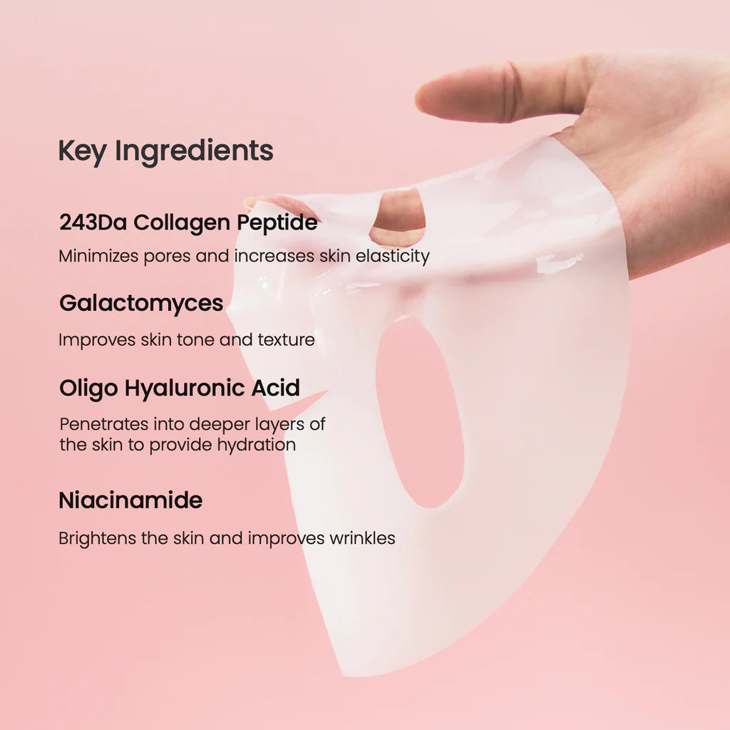 4-Pack Bio Collagen Face Mask