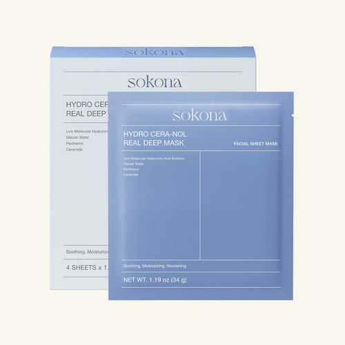 4-Pack Hydro Cera-Nol Face Mask