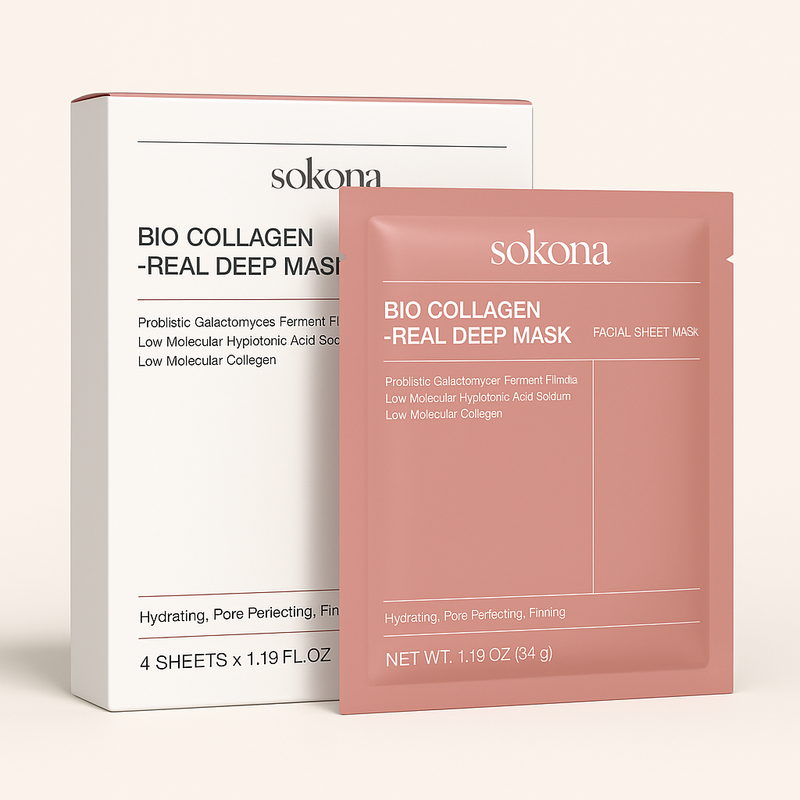 Bio-Collagen Real Deep Face Mask (16 Masks)