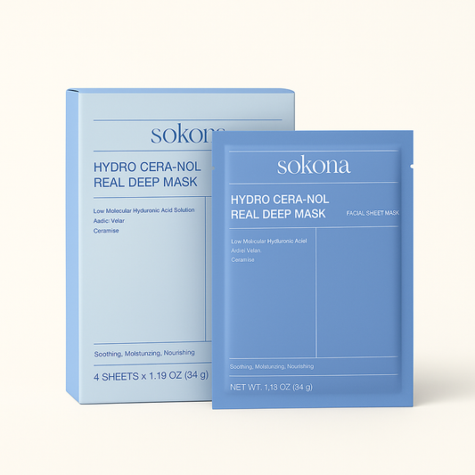 Hydro Cera-Nol Real Deep Face Mask (16 Masks)