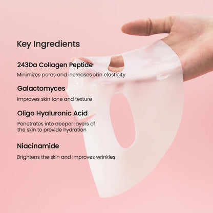 4-Pack Bio Collagen Face Mask
