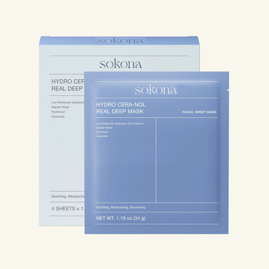 4-Pack Hydro Cera-Nol Face Mask